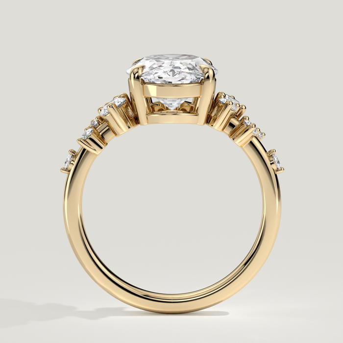 Olivia lab-grown diamond engagement ring