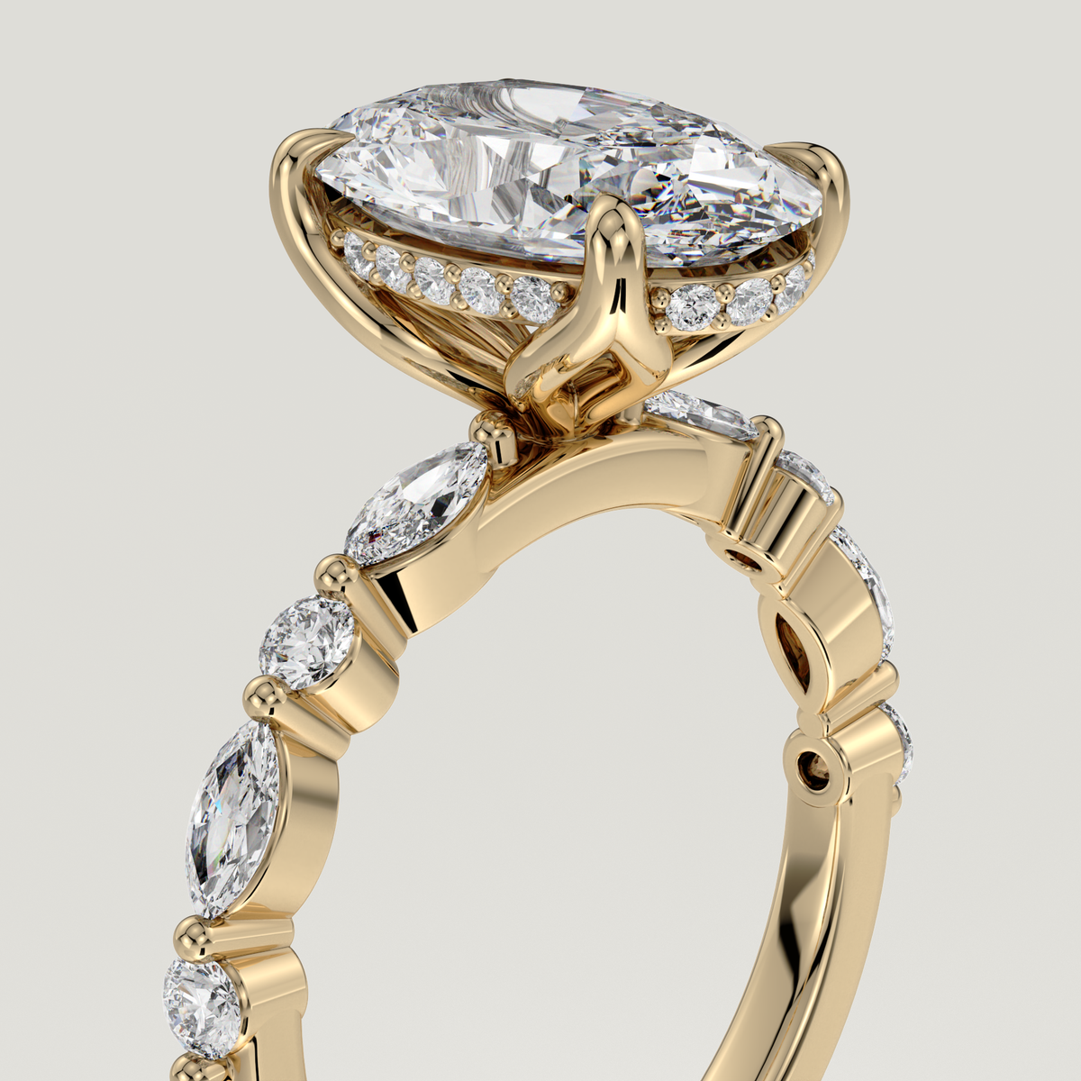 Daisy - Yellow Gold