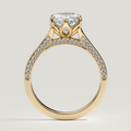 Aurora engagement ring - Yellow Gold