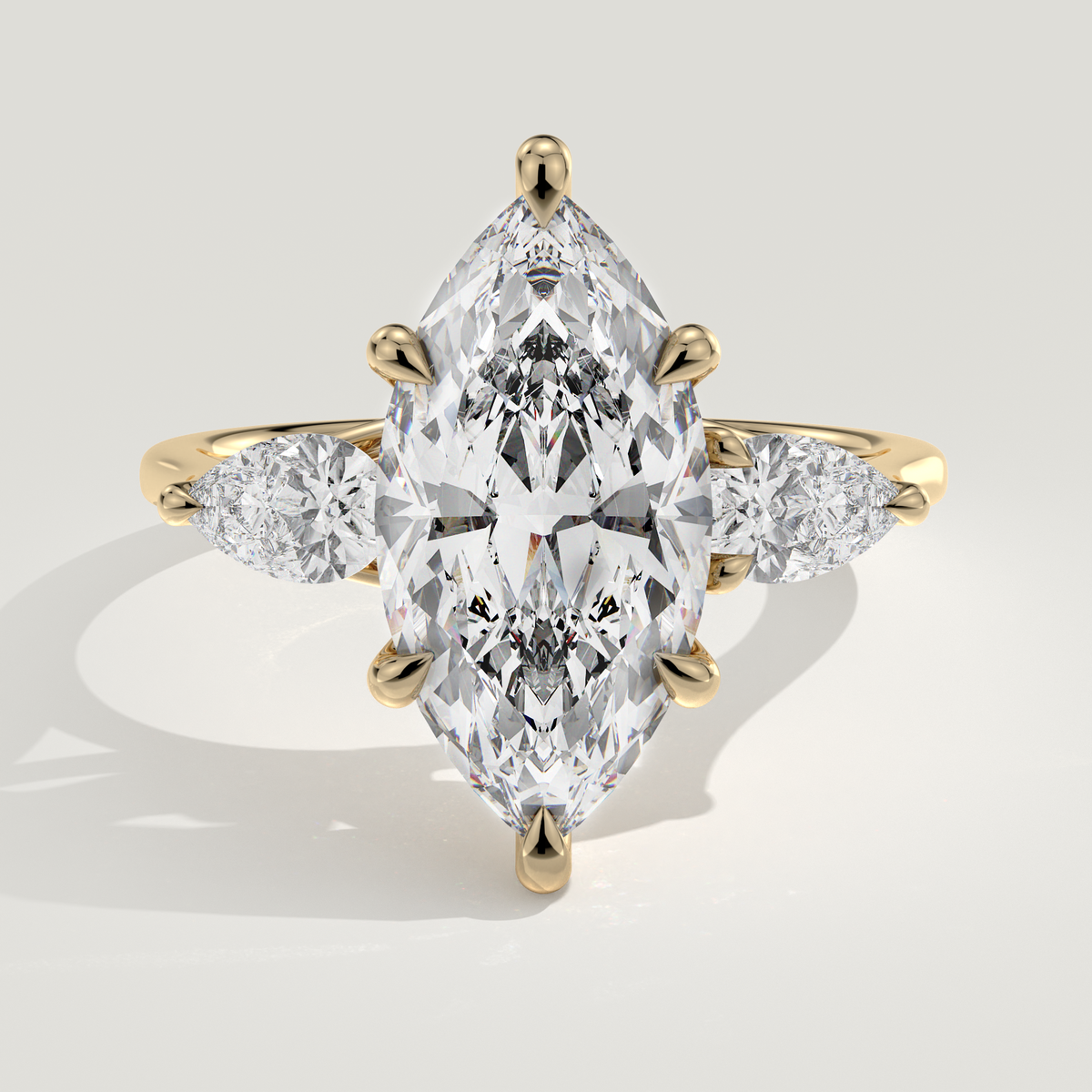Swan - Yellow Gold