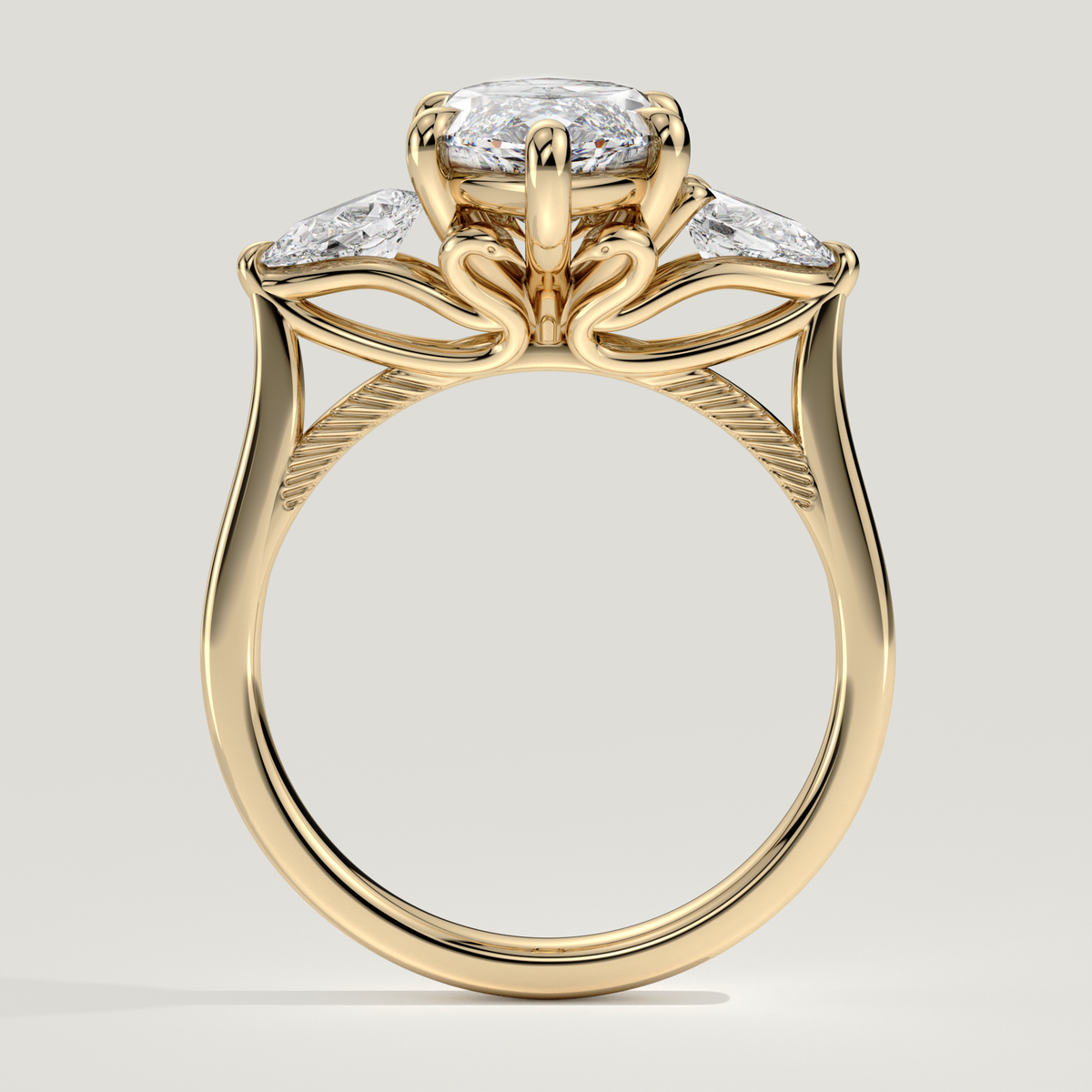 Swan - Yellow Gold