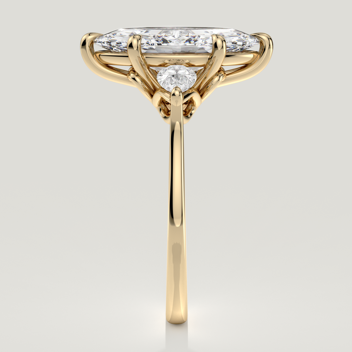 Swan - Yellow Gold